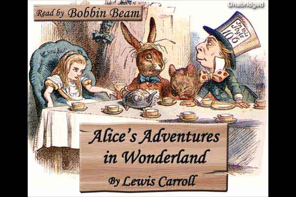 Alice in Wonderland audiobook cover image