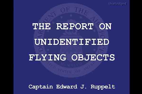 Report on UFOs audiobook cover image