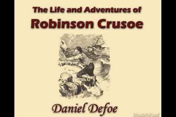 Robinson Crusoe audiobook cover image