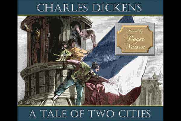 A Tale of Two Cities audiobook cover image